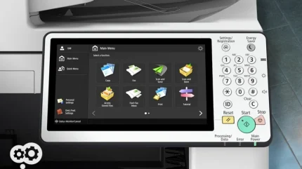 Printer Interface Screen