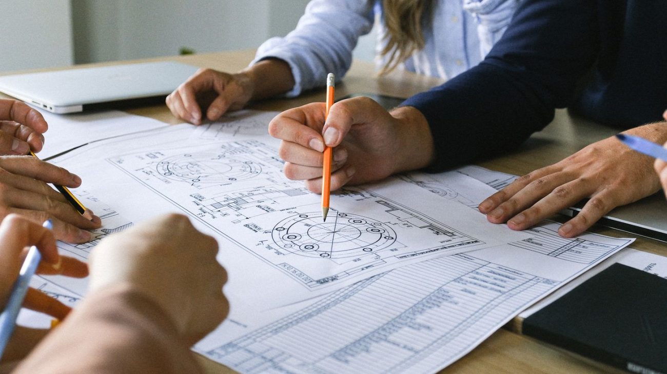 Technical drawing review during RFID system design
