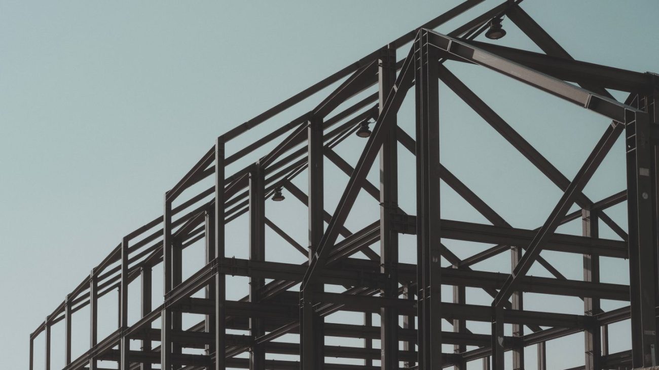 RFID tag placement on a steel structure